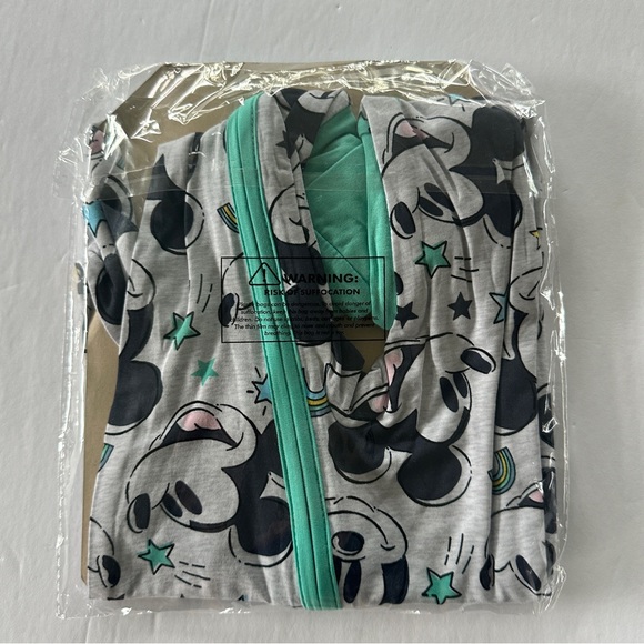 Little Sleepies Zippy Mickey Forever New Disney Teal 0-3m - Picture 5 of 7